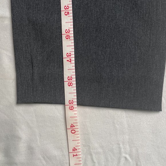 NWT Macy's Alfani Dark Heather Grey Skinny Dress Pant Tummy Control Trouser, 6 - Picture 8 of 10